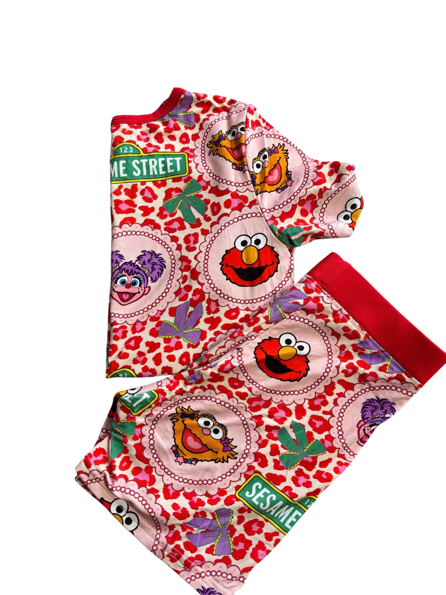 6-7T short sleeve and shorts